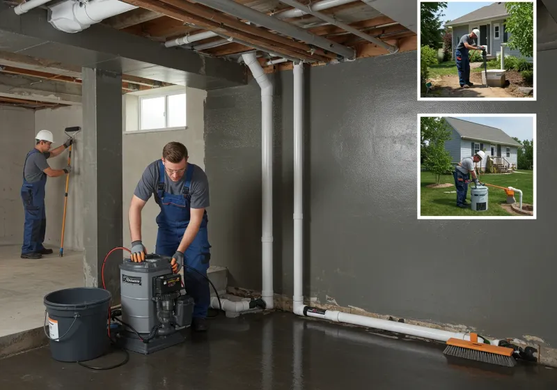 Basement Waterproofing and Flood Prevention process in Rock Creek, AL